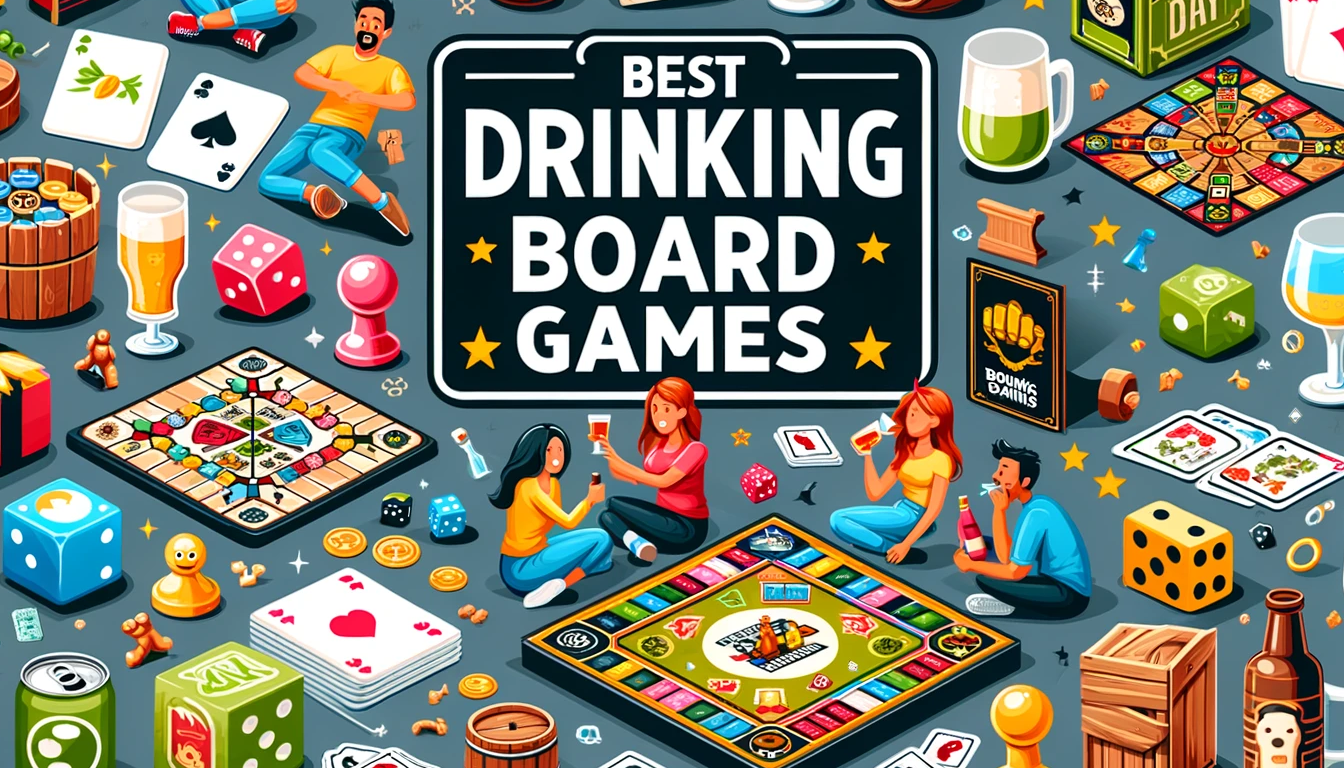 Drinking Board Games: The Best Choice for Alcohol-Fueled Fun!