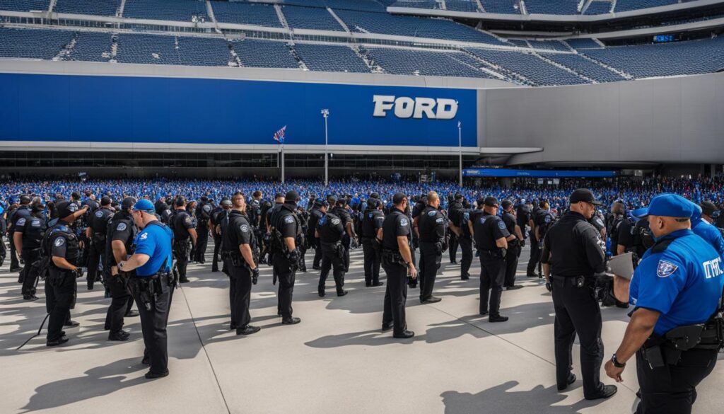 Ford Field security