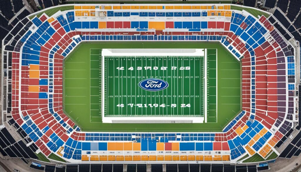 Ford Field Seating Chart