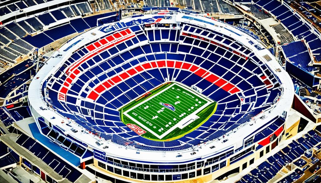 Gillette Stadium seating