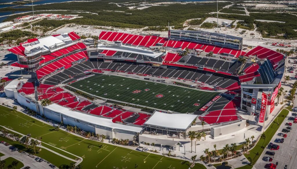 Parking lot policies at Raymond James Stadium