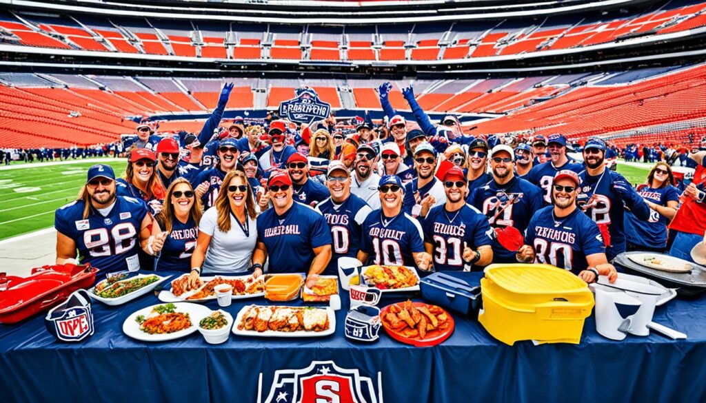 Tailgating at NRG Stadium