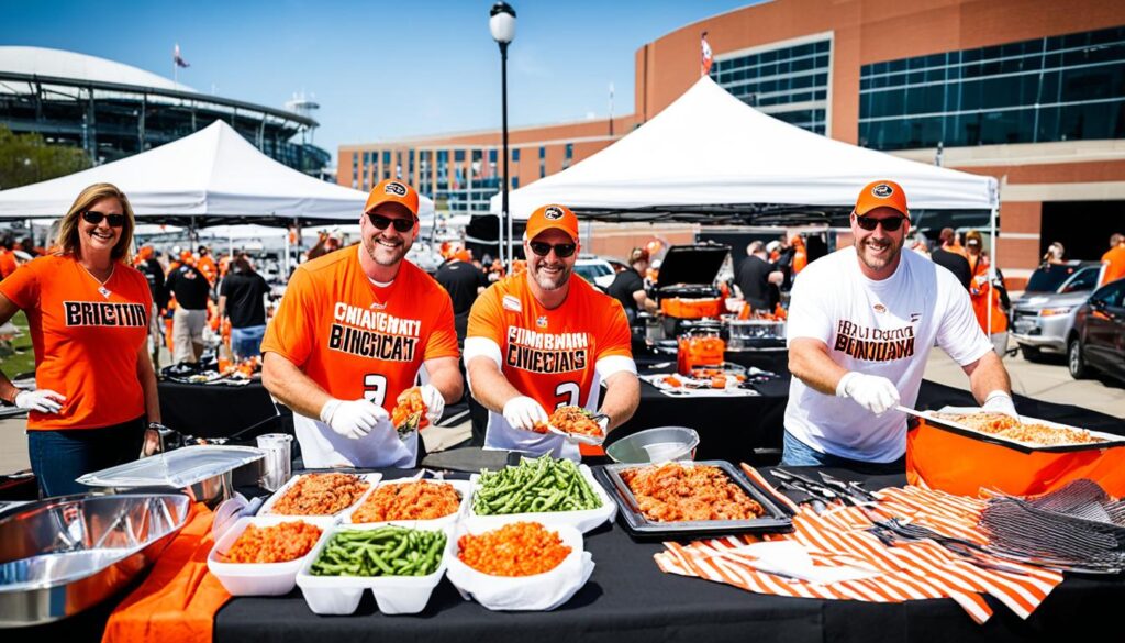 Tailgating at Paul Brown Stadium