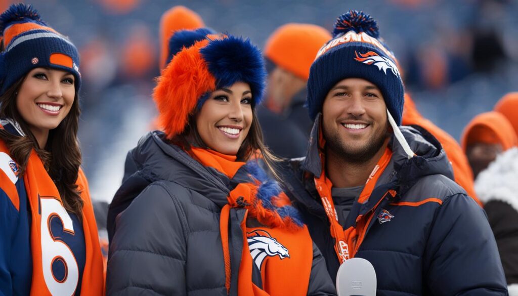 dressing for a Broncos game